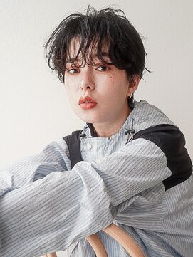 ガーランドツー(Garland 2F) ハンサムショートアッシュブラックメンズライク池袋