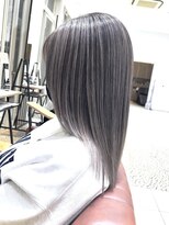 クアトログランシュ ひたちなか店(QUATRO×GranCieux)&nbsp;バレイヤージュ【ひたちなか/ブリーチ/カラー】