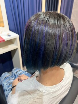 ファブ(fab) ショートボブ/デザインカラー