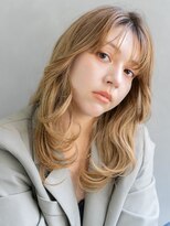 大人可愛い20代30代/髪質改善/ブリーチ/レイヤーカット