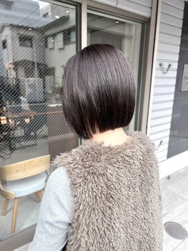 アドア 横浜(ADORE) 【ADORE横浜】大人ボブ×暗めグレージュ