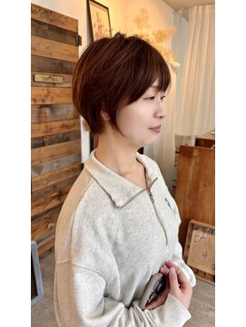 ヌニル(nunill) 小顔似合わせ×ひし形ショートボブ/20代/30代/40代/50代