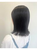 大人気切りっぱなしボブ