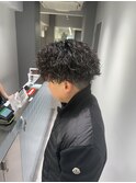 【メンズ】波巻きスパイラルパーマ