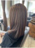 【ハイライトカラー】髪質改善メニューM3D！