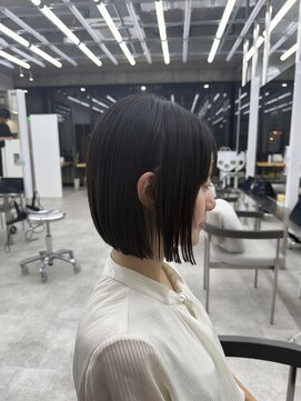 ビューブルー 亀戸錦糸町(VIEW BLUE) 美髪シアーカラー髪質改善レイヤーカット切りっぱなしボブ