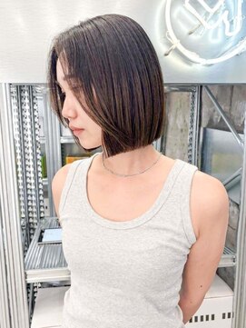 ノエロク 岐阜(noe rok) ミディアムヘア/暗めカラー/グランマッシュ/岐阜s13