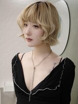 キャロルガーデンズ ボコカ 表参道(Carroll Gardens bococa)&nbsp;抜きっぱなしブロンド、ボブ