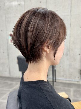 ノア 奈良駅前店(NoA) ショートヘア 丸みショート 奈良美容室 奈良ショート 奈良市