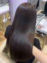 ロンド フィーユ(Lond fille)&nbsp;オリーブグレー髪質改善/黒髪/小顔/くすみベージュ/銀座 ■