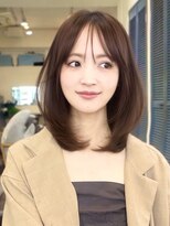 コート 青山(Cote) Cote 美髪/オリーブベージュ/セミディ/カットレイヤーボブ