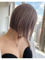 リノート バイ エゴル 太田川(Linoet by ENGOL)&nbsp;ミルクティーピンクブラウンカラー/ハイトーンカラー/ブリーチ
