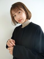 トリッカ シブヤ(TRICCA SHIBUYA)&nbsp;コンパクトショートボブ/ベージュブラウン/艶髪