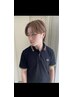 ★Wカラー＋メンズカット＋眉カット＋ヘッドスパorトリートメント　　￥17900