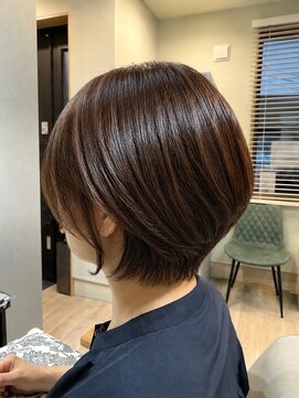 エオン(eon) ショートボブ【eon】#ボブ#白髪#カット