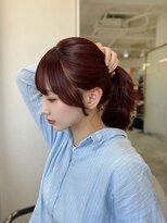 ハック 天神(HACK)&nbsp;【小辻星来】小顔効果抜群流れる顔周りカット