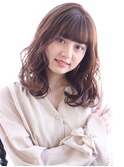 無造作ゆるふわミディ