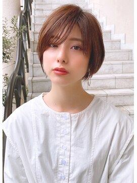 アンド ストーリーズ(&STORIES) ショート/ボブ【外ハネボブ/アッシュブラウン/ネオウルフ】