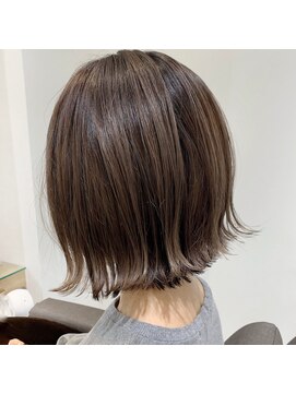 ルディー バイ ヘアーポケット(rudii by HAIR POCKET) フォギー*アッシュ×外はねボブ