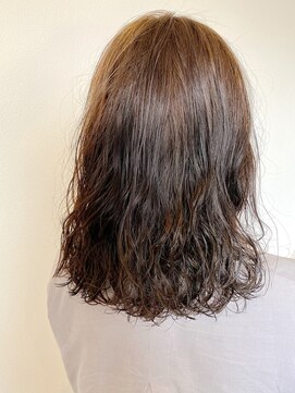 メルト 吉祥寺(melt) 【宮本大輔】外国人風 ニュアンスパーマ ミディアム 小顔 簡単