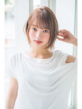 アンアミ オモテサンドウ(Un ami omotesando) 【Un ami】《増永剛大》 　スタイリング簡単、人気の外ハネボブ