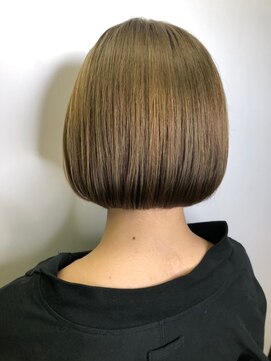 ラべリー 池袋(LOVELEY) 【池袋】ボブ　ミルクティーベージュ