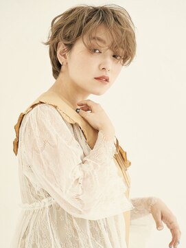 エンタク 新宿三丁目店(enntaku) マロンベージュ/Aラインボブ/かきあげ/インナーカラー[新宿駅]