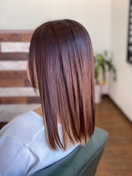 クライムヘアー(Climb Hair)の写真/髪の悩みを解消◎【カット＋縮毛矯正＋4STEPトリートメント¥11900～】Climb Hairの縮毛矯正で美髪に導く♪