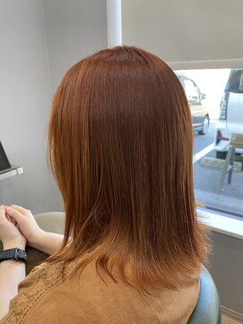 ヘアー アンド ビューティー ザ エフ 西尾店(Hair Beauty the F) バレンシアオレンジ