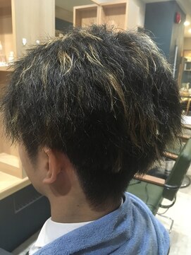 ヘアサロンアンドヘアメイクディー(hair salon hair make D) 仙台D ツイスト×スパイラルパーマ×ツーブロック