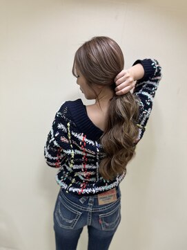 カリーナ(CARINA) 3Dハイライト/ミルクティーグレージュ