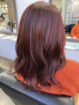 リジョイスヘア(REJOICE hair) 【REJOICE hair】ディープオレンジカラー☆