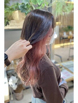 ザ ラボ アングゥ(The Labo ungu) インナーカラー/ピンクカラー/仙台駅