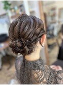 シニヨンヘアセット【立川/立川南/バイカルテトリートメント】