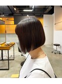 ぱっつん/ミニボブ