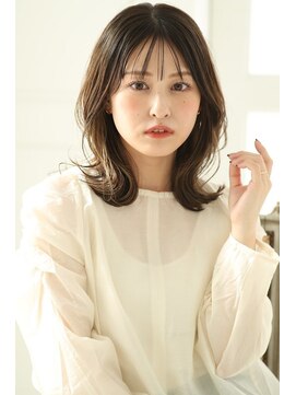 リアン(lien) 【lien.自由が丘】大人カジュアルな外ハネミディ