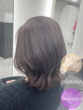 アルドーレ(Ardore) ブリーチ何でも出来る☆透明感グレージュカラー