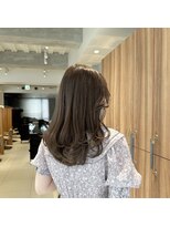 ガリカ 博多(Gallica)&nbsp;<入佐ひなの>ブリーチなしダブルカラーで叶うオリーブベージュ