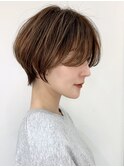 小顔美髪☆韓国風レイヤーカット×ハンサムショート[仙台]