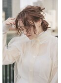 BOB PERM HAIR  ボブヘアアレンジ 外国人風パーマ