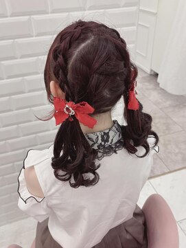 リルミー(Lilme) 編み込みツインテール＊まゆ