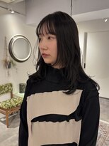 サンデイズド(SUNDAZED)&nbsp;透明感カラー/オリーブ×レイヤー