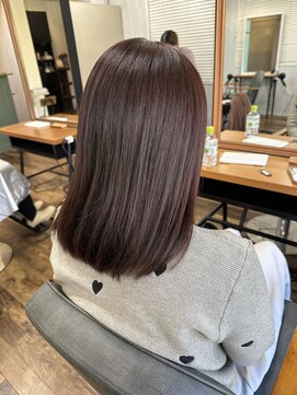 テーラヘアー 土浦店(TELA HAIR) ナチュラルピンクブラウン