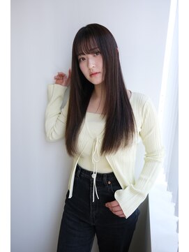 シキ サカイテン(SHIKI) 髪質改善カラー→ナチュラルレイヤー