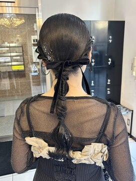 チャンネル(channel) 編み下ろしヘア