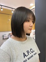 ハブ(hub) 【天神今泉】切りっぱなしボブ