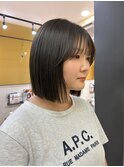 【天神今泉】切りっぱなしボブ