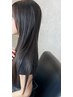 夏のヘアケア定番【時短でサラサラ】カット/クイック髪質改善トリートメント