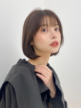 コア 表参道(COA) ボブ／レイヤーカット／グレージュカラー／表参道