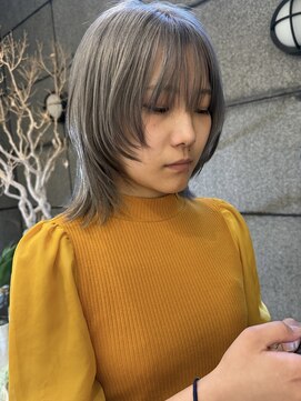 ゼスト フィーノ(ZEST fino) 【shuno】グレージュとレイヤーでかっこいいスタイルイメチェン